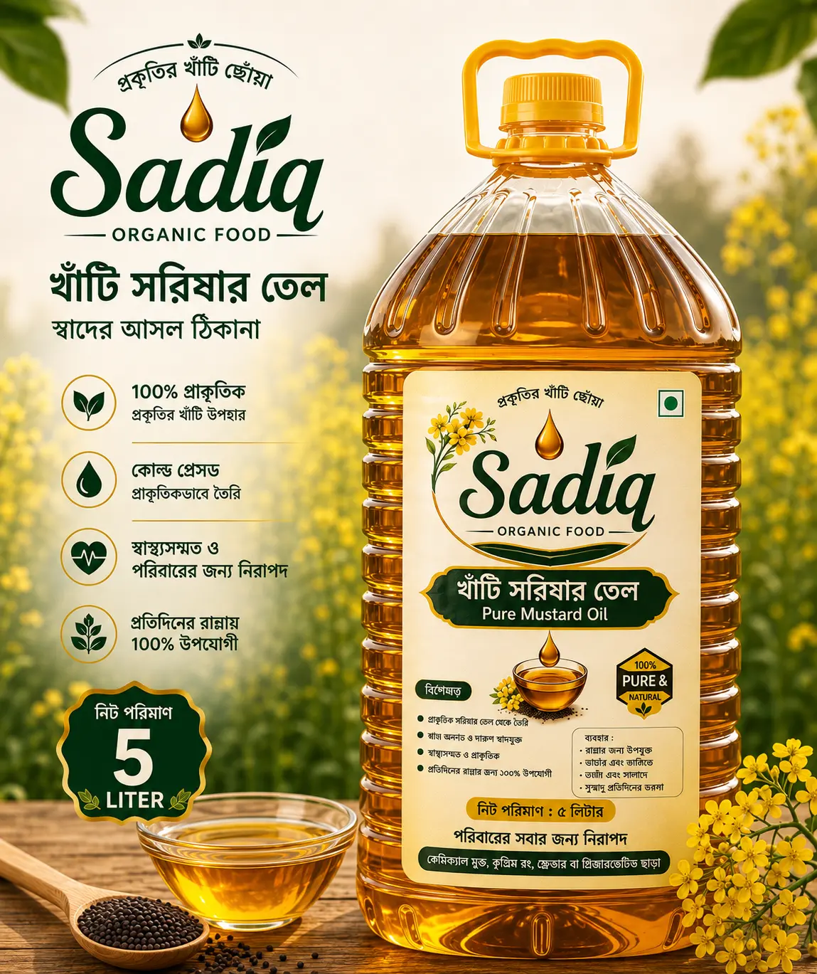 shorisha oil 5 Liter